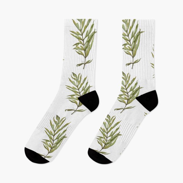 Item preview, Illustration of Grevillea Robusta leaves in watercolor designed and sold by Malu-Iriarte.