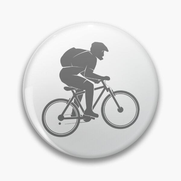 Item preview, Mountain Biker Silhouette designed and sold by NoSpecialShop.