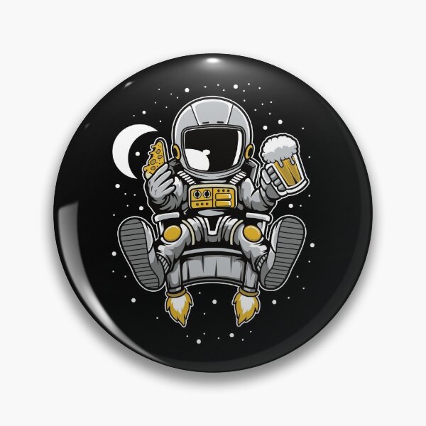 Item preview, Astronaut Pizza Beer - Funny Outer Space Lovers designed and sold by Desteroids.