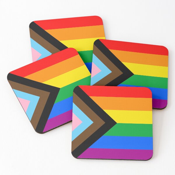 Item preview, LGBTQ+ Progress Pride Flag designed and sold by identipride.
