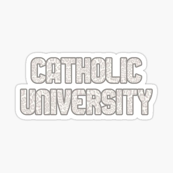 Item preview, Pale Cheetah Print Catholic University Design designed and sold by kerryperegrine.