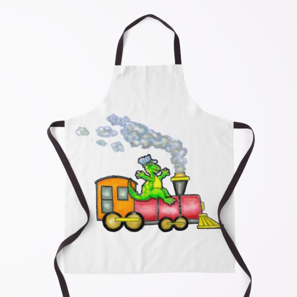 Item preview, Dinosaur Riding Old Fashioned Train designed and sold by CheranY.