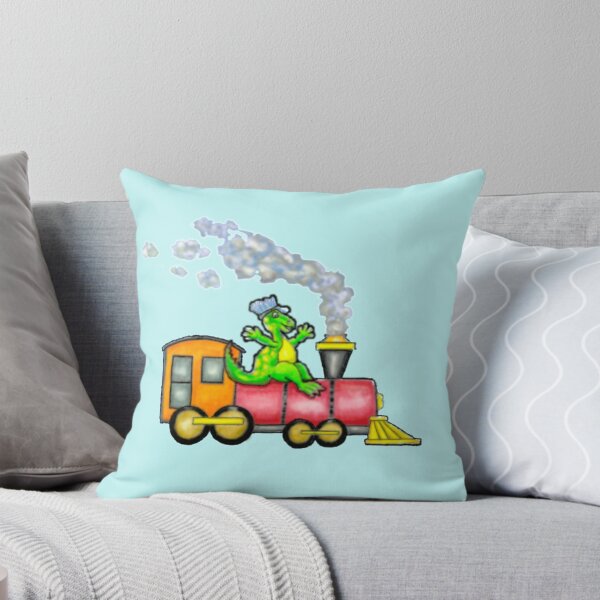 Item preview, Dinosaur Riding Old Fashioned Train designed and sold by CheranY.