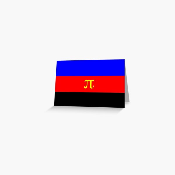 Polyamory Pride Flag Greeting Card