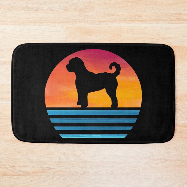 Item preview, funny labradoodle mom dog lover vintage silhouette labradoodle owner gifts designed and sold by alaechamlal.