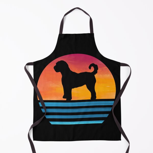 Item preview, funny labradoodle mom dog lover vintage silhouette labradoodle owner gifts designed and sold by alaechamlal.