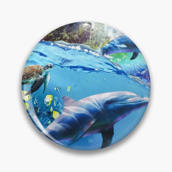 Artikelvorschau, Galaxy Dolphin - Dolphins In Space entworfen und verkauft von SkylerJHill.