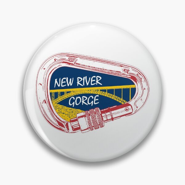 Item preview, New River Gorge Climbing Carabiner designed and sold by Esskay Designs.