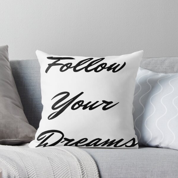 Item preview, Follow Your Dreams in Black designed and sold by KirstenJRenfroe.
