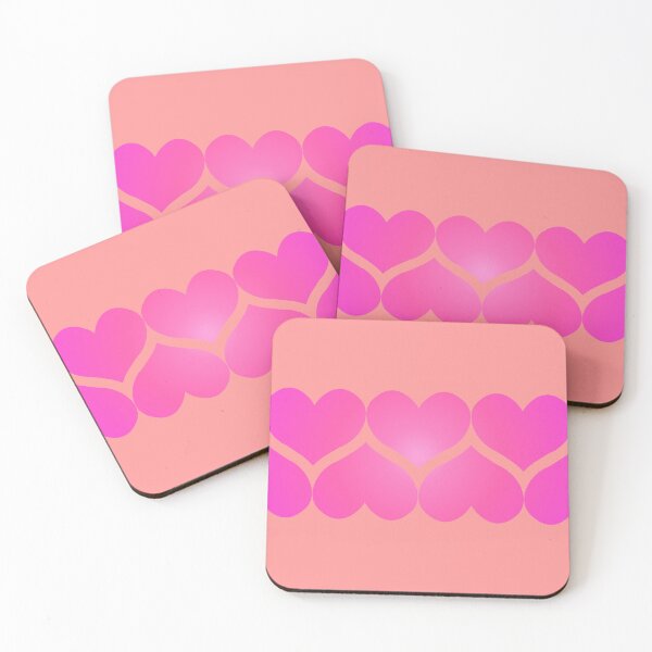 Item preview, Hearts, Hearts, Hearts - Pretty Pink designed and sold by RawSunArt.