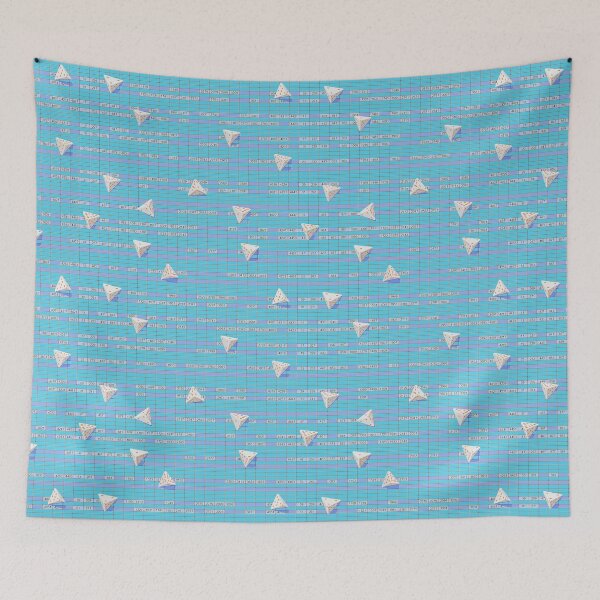Item preview, Primorial Dice (also available as vertical stripes) designed and sold by MarkArtDesignUK.