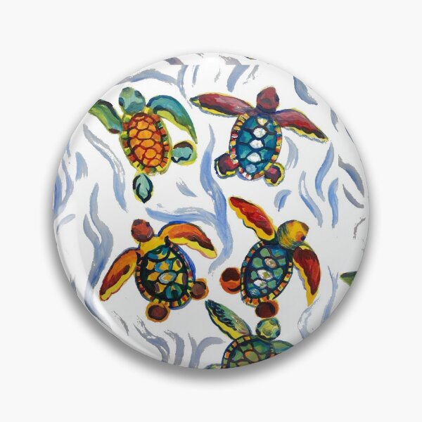 Item preview, Hand-Painted Sea Turtle designed and sold by TheDinasaur.