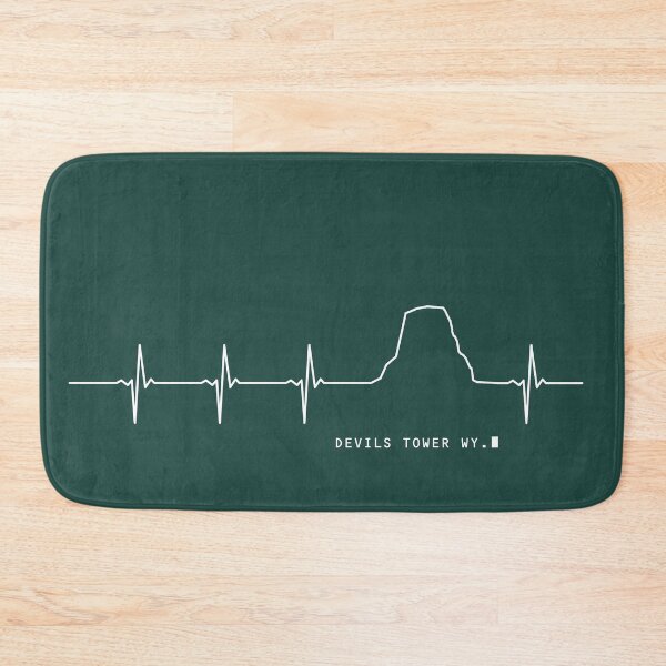 Item preview, Devils Tower Heartbeat - WHITE designed and sold by Troy Stapek.