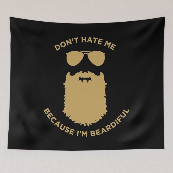 Item preview, Don't Hate Me Because I'm BEARDIFUL!  designed and sold by Sinfamous.