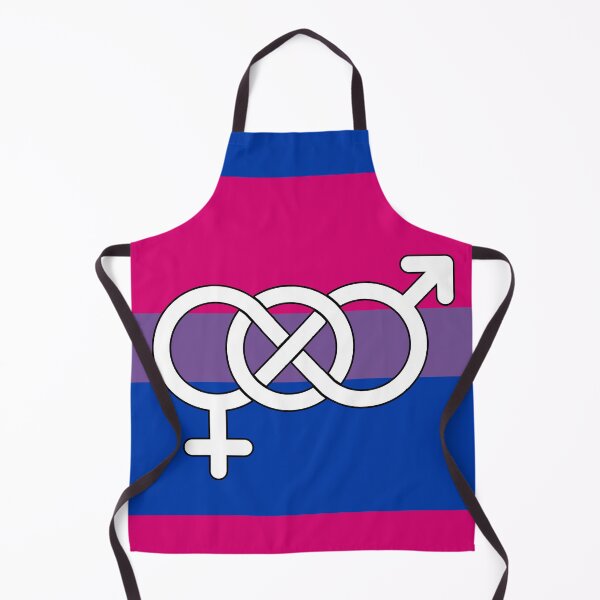 Item preview, Bandera del orgullo del símbolo bisexual designed and sold by identipride.