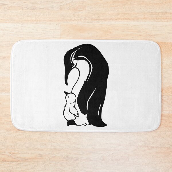 Item preview, penguin dad and chick designed and sold by MiraNomegusta.
