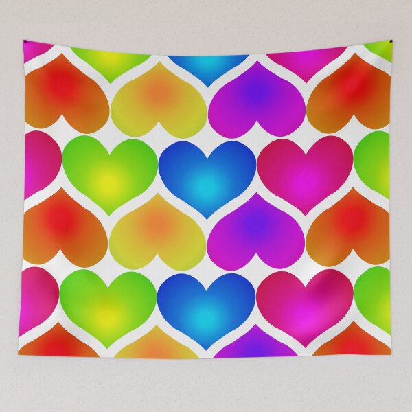 Item preview, Hearts, Hearts, Hearts - Full of Color designed and sold by RawSunArt.