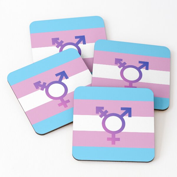 Item preview, Trans Symbol Pride Flag designed and sold by identipride.