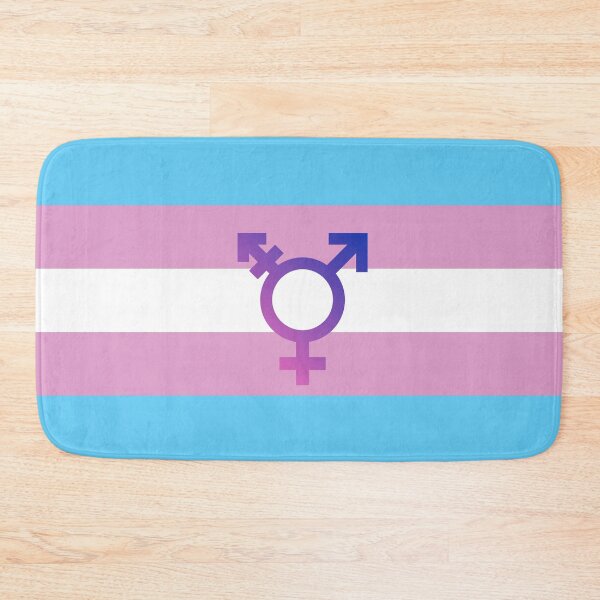 Item preview, Trans Symbol Pride Flag designed and sold by identipride.