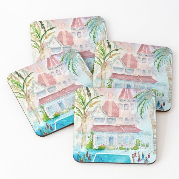 Item preview, Southernmost House Key West Watercolor designed and sold by WendysArtStudio.