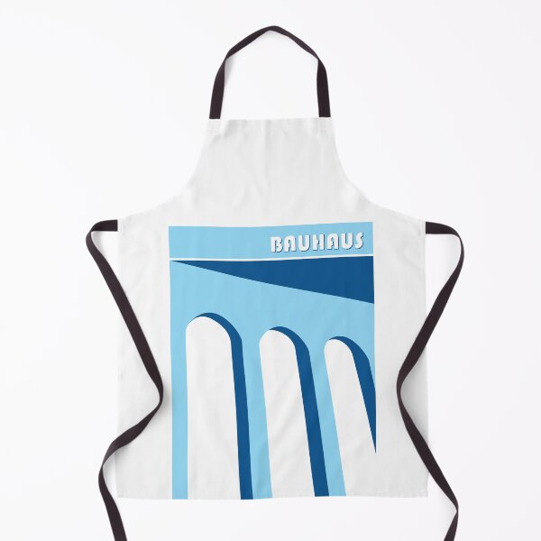 Item preview, Bauhaus - Retro / Art Deco architecture discipline from Berlin, Germany - Available in posters, etc - Blue Light On White designed and sold by crazycollective.