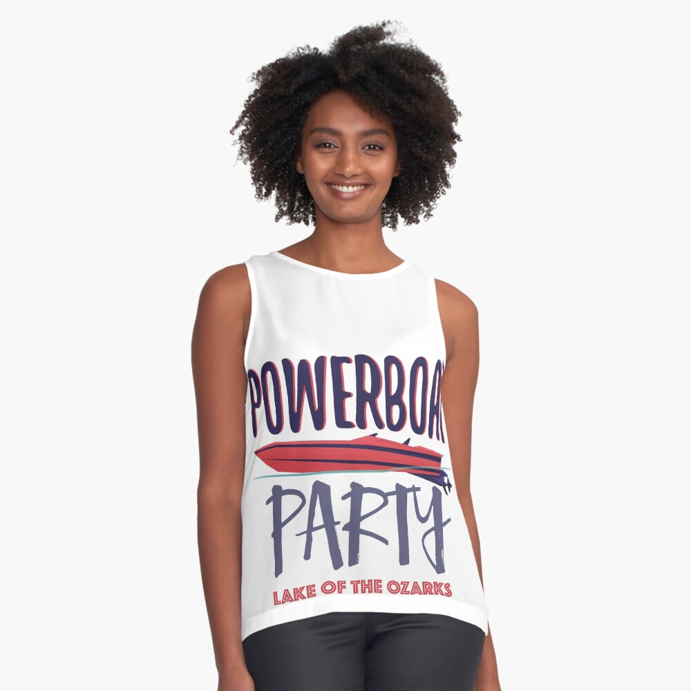 Item preview, Sleeveless Top designed and sold by powerboatparty.