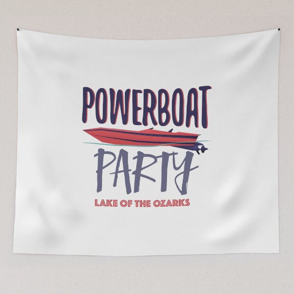 Item preview, Powerboat Party Lifestyle Clothing [LOGO V.1 - LAKE OF THE OZARKS EDITION] designed and sold by Powerboat Party.