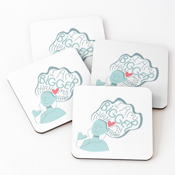 Item preview, I am bigger than my fears designed and sold by MightySally.