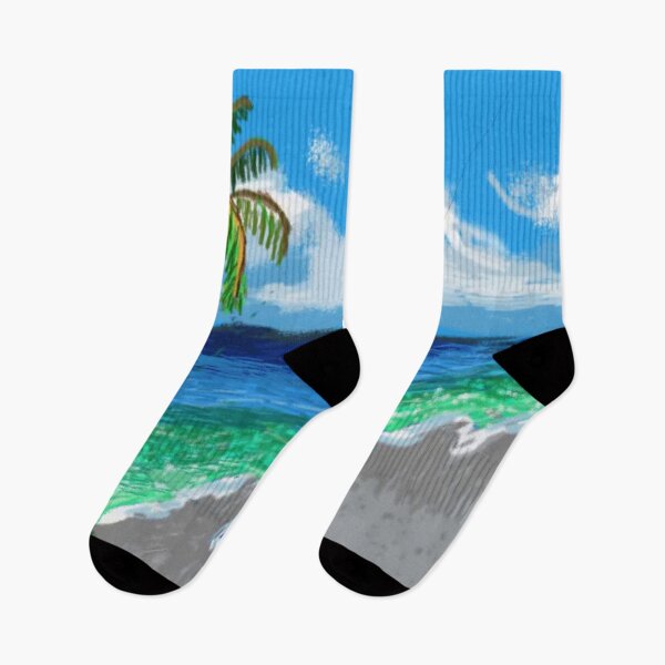 Item preview, Beach side in the morning designed and sold by Louisbus90.