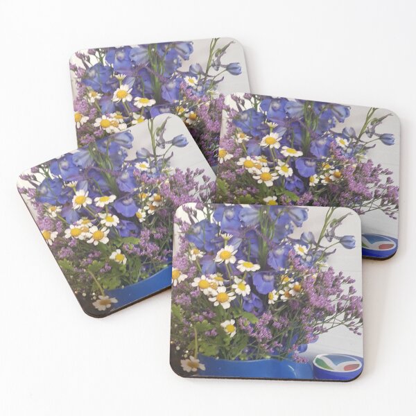 Item preview, Larkspur Bouquet in the Fridge designed and sold by EsterKarenAida.