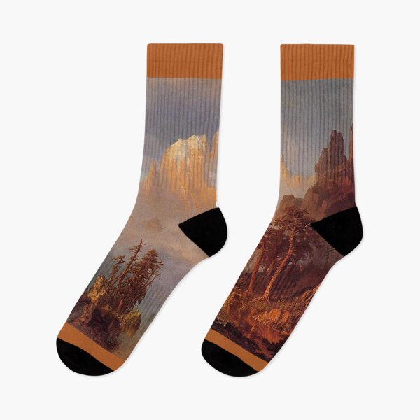 Item preview, Bierstadt Albert  Rock Mountains designed and sold by naturematters.