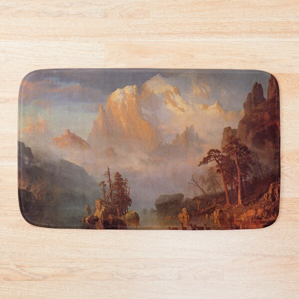 Item preview, Bierstadt Albert  Rock Mountains designed and sold by naturematters.