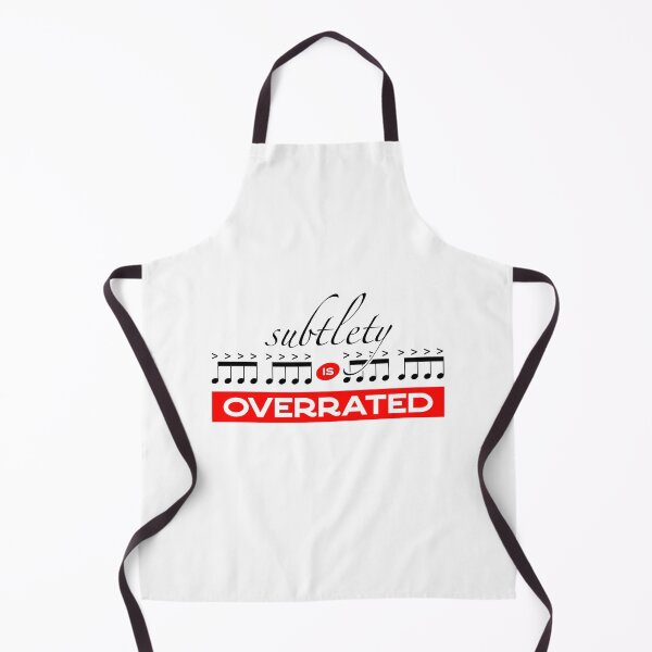 Item preview, Subtlety Is Overrated - Accent Every Note designed and sold by Kendall Anderson.