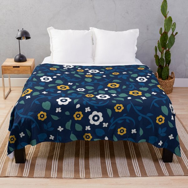 Item preview, Flowy Scandi folk floral design, Flowy Floral, Floral Design designed and sold by graphic-genie.