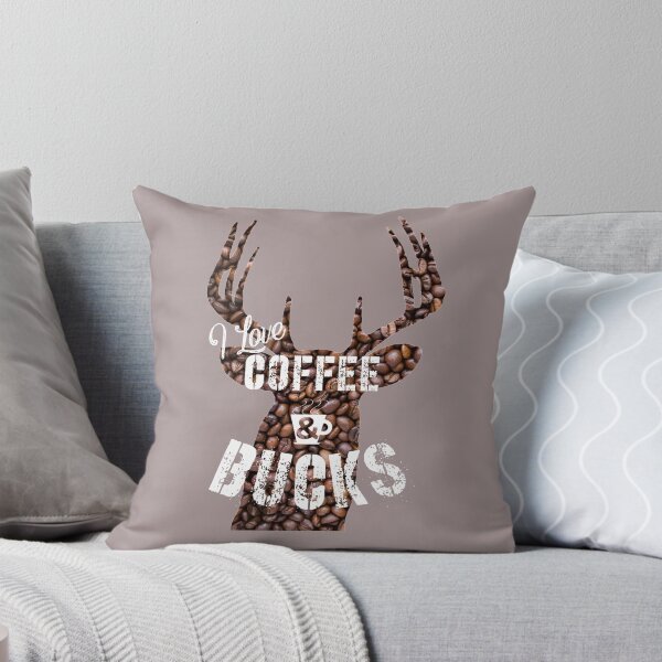 Item preview, I love Coffee & Bucks - Deer Hunting Design designed and sold by LifeCrush.