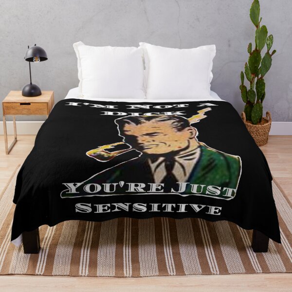 Item preview, I'm not a dick, you're just sensitive designed and sold by KryptoStonks.