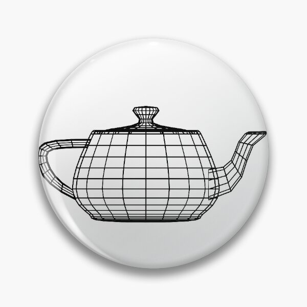 Item preview, Black Teapot Wireframe  designed and sold by wolfweb123.