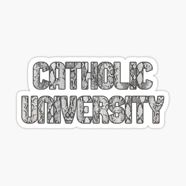 Item preview, Snakeskin Catholic University Design designed and sold by kerryperegrine.