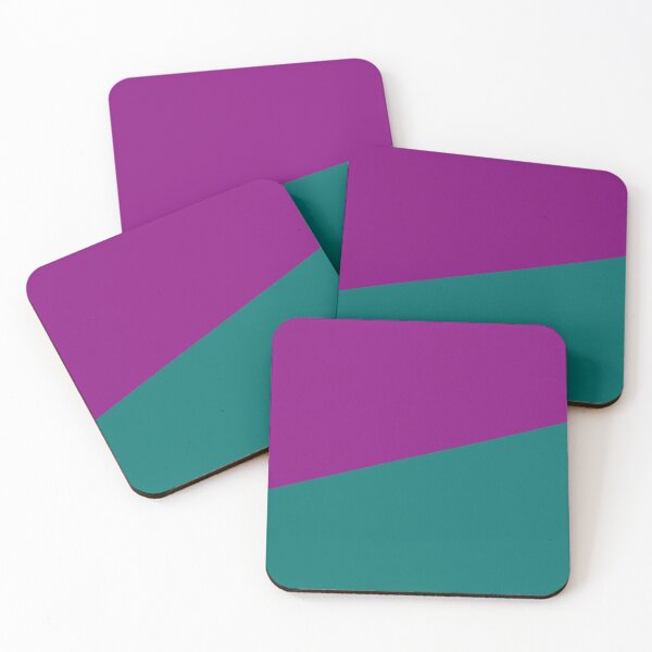 Item preview, PURPLE GREENISH BLUE  LINE PATTERN  designed and sold by RetroPlaceee.