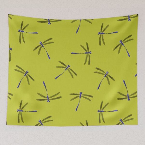 Item preview, Purple Dragonfly Yellow Background designed and sold by bananecamembert.