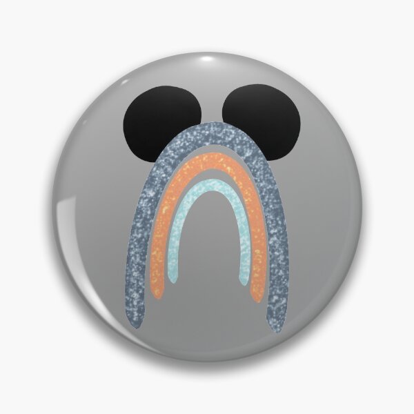 Item preview, Mickey Rainbow Peach Sparkle designed and sold by jelliebean32.