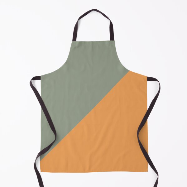 Item preview, SAGE ORANGE LINE PATTERN designed and sold by RetroPlaceee.