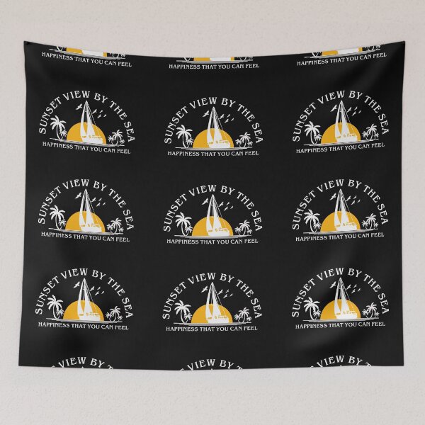 Item preview, SUNSET VIEW BY THE SEA designed and sold by Tharin2021.