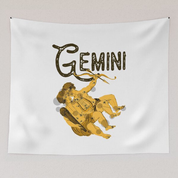 Item preview, Gemini ))(( Astrological Sign Zodiac Constellation Design designed and sold by ladymeomeo30.