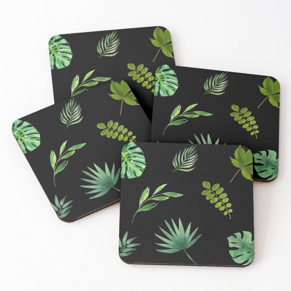 Item preview, Set of Green Leaf Patterns designed and sold by Ilana Khoshsima.