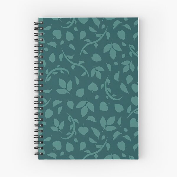 Item preview, Flowy Teal green floral design, Flowy Floral, Floral Design designed and sold by graphic-genie.