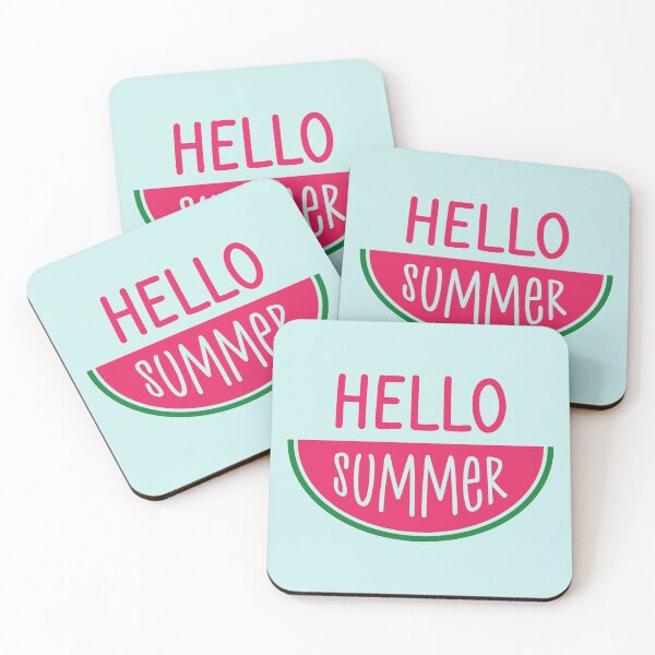 Item preview, Hello Summer 2021 (Light Blue BG) designed and sold by ClaudiaGrosso.