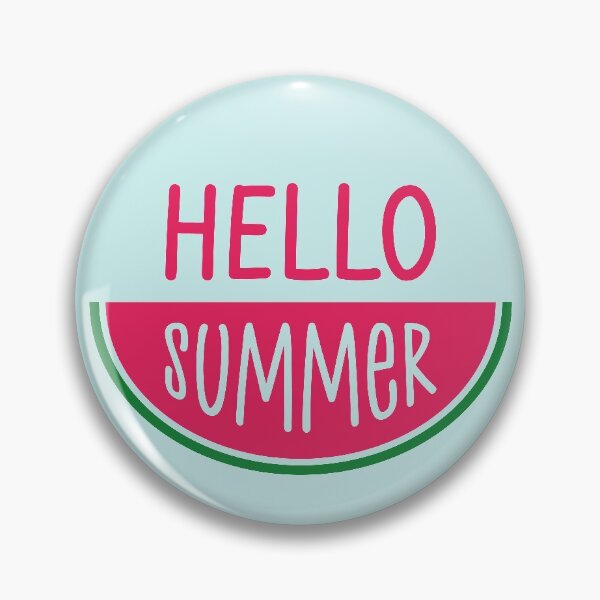 Item preview, Hello Summer 2021 (Light Blue BG) designed and sold by ClaudiaGrosso.