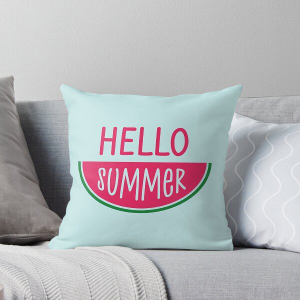 Item preview, Hello Summer 2021 (Light Blue BG) designed and sold by ClaudiaGrosso.