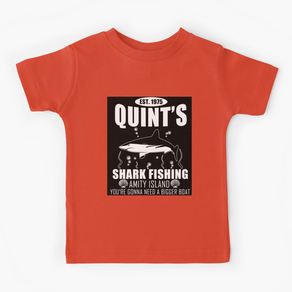 Shark Fishing Kids T-Shirt for Sale by Fine Art California